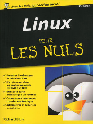 cover image of Linux Pour les Nuls, édition poche, 9ème édition